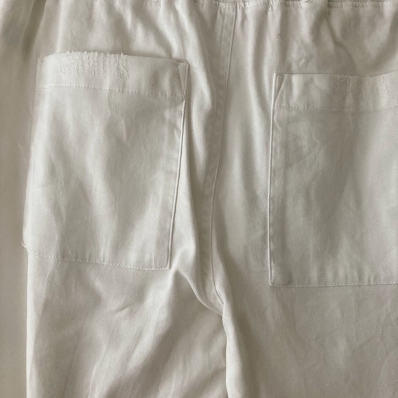 Cloth & Stone White Joggers - Picture 6 of 8